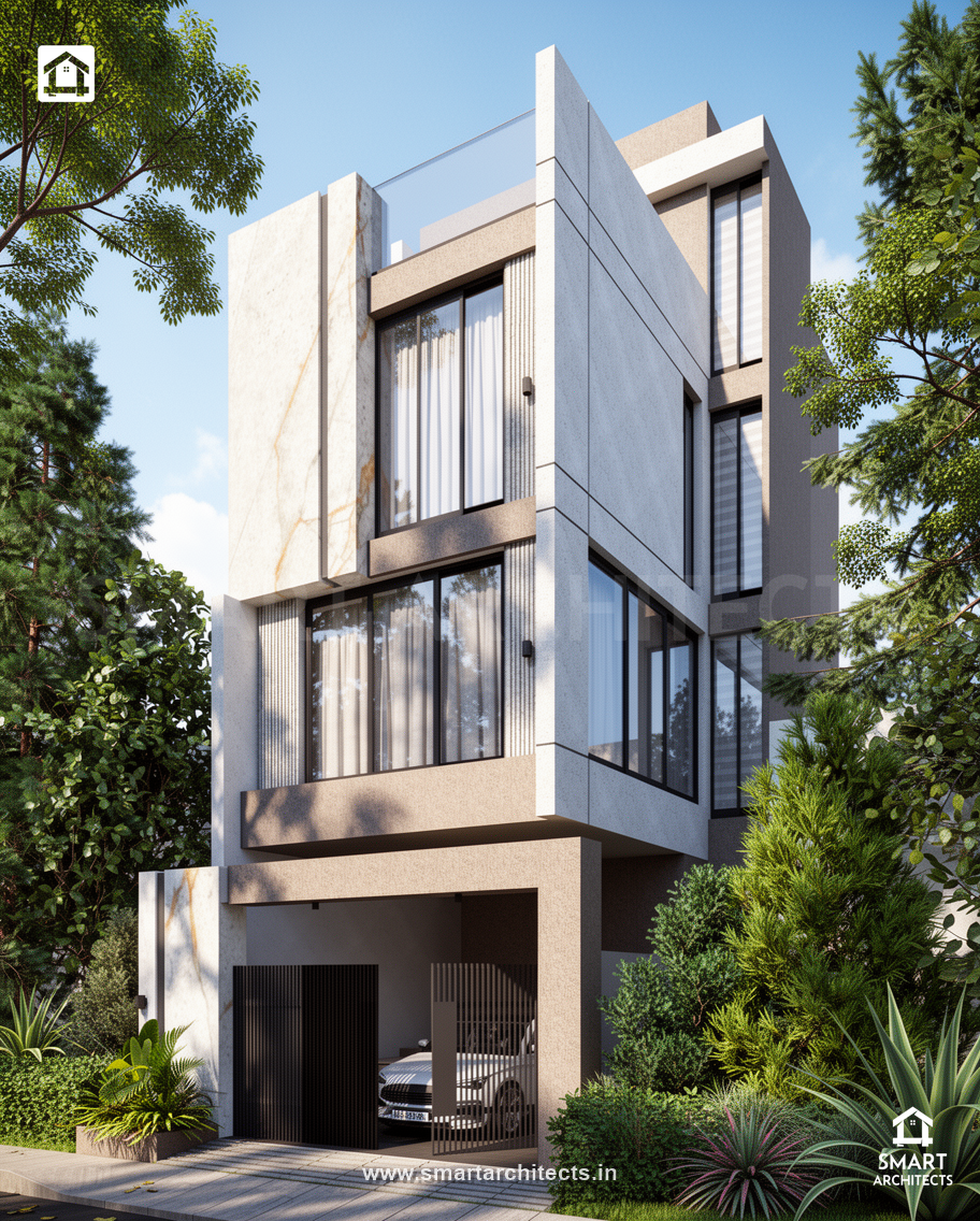 Exterior design by Smart Architects